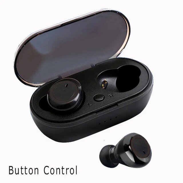 NEW TWS Bluetooth Earphone 5.0 Wireless Headset IPX6 Waterproof Deep Bass Earbuds True Wireless Stereo Headphone Sport Earphones